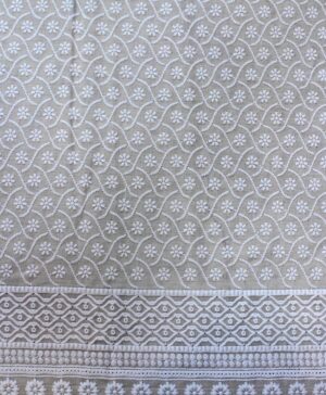Cotton White w/Embroidery